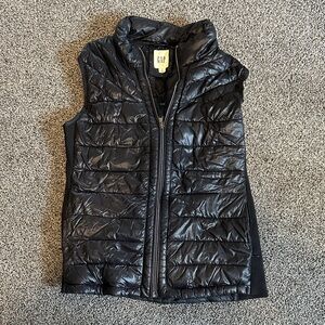 GAP Quilted Black Vest